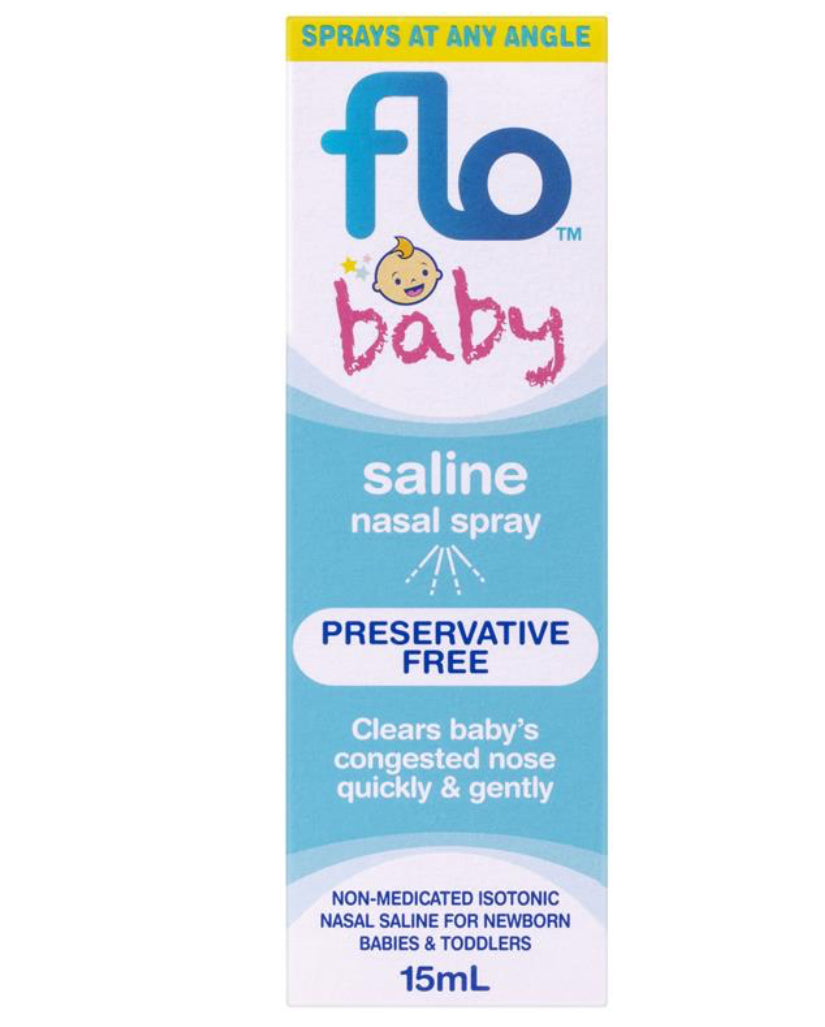 FLO Baby Saline Nasal Spray 15ml