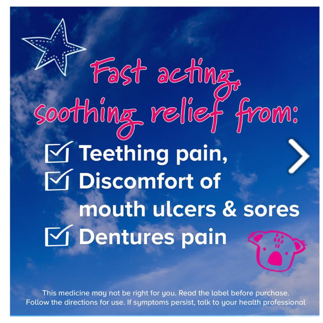 Bonjela Mouth Ulcer and Teething Gel 15g