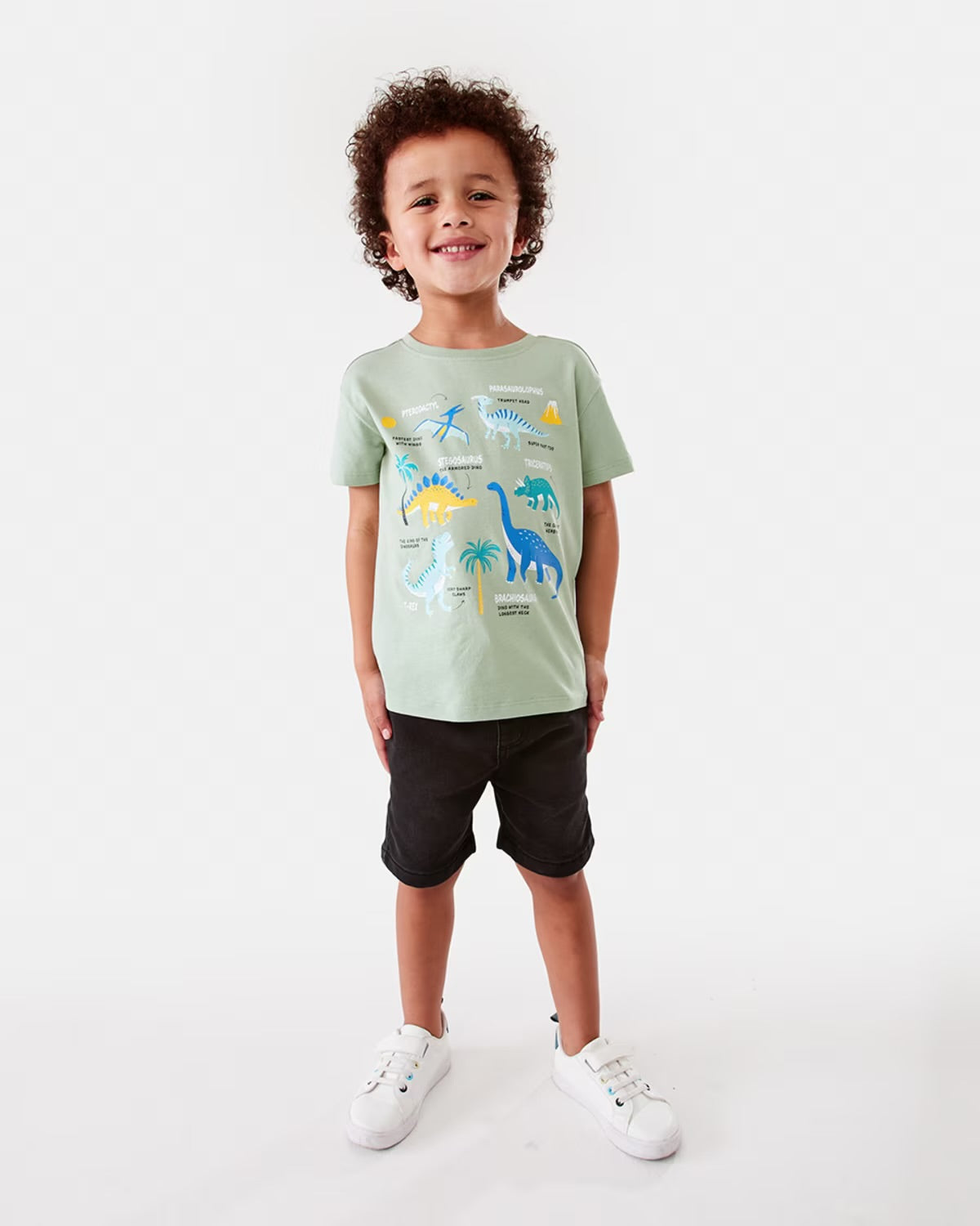 Chest Print T-shirt -(size 2-3Y)