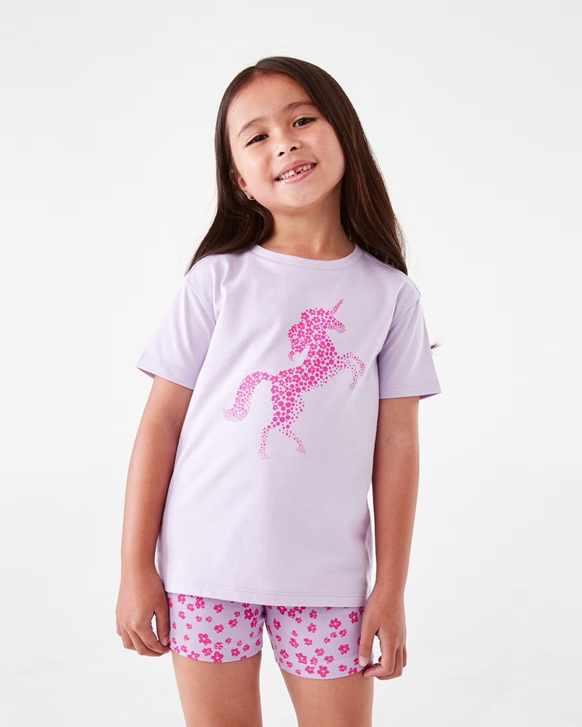 Short Sleeve Print T-shirt -(size 2-3Y)