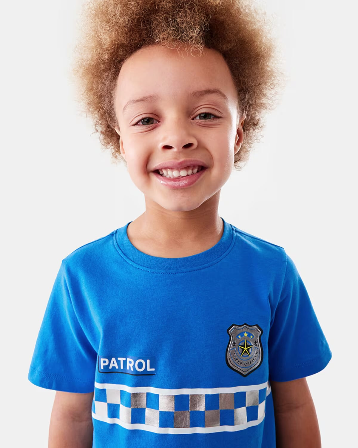 Short Sleeve Jersey Knit Pyjama Set -(size 2-3Y)