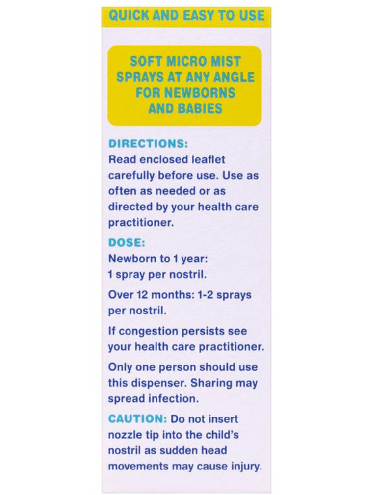 FLO Baby Saline Nasal Spray 15ml