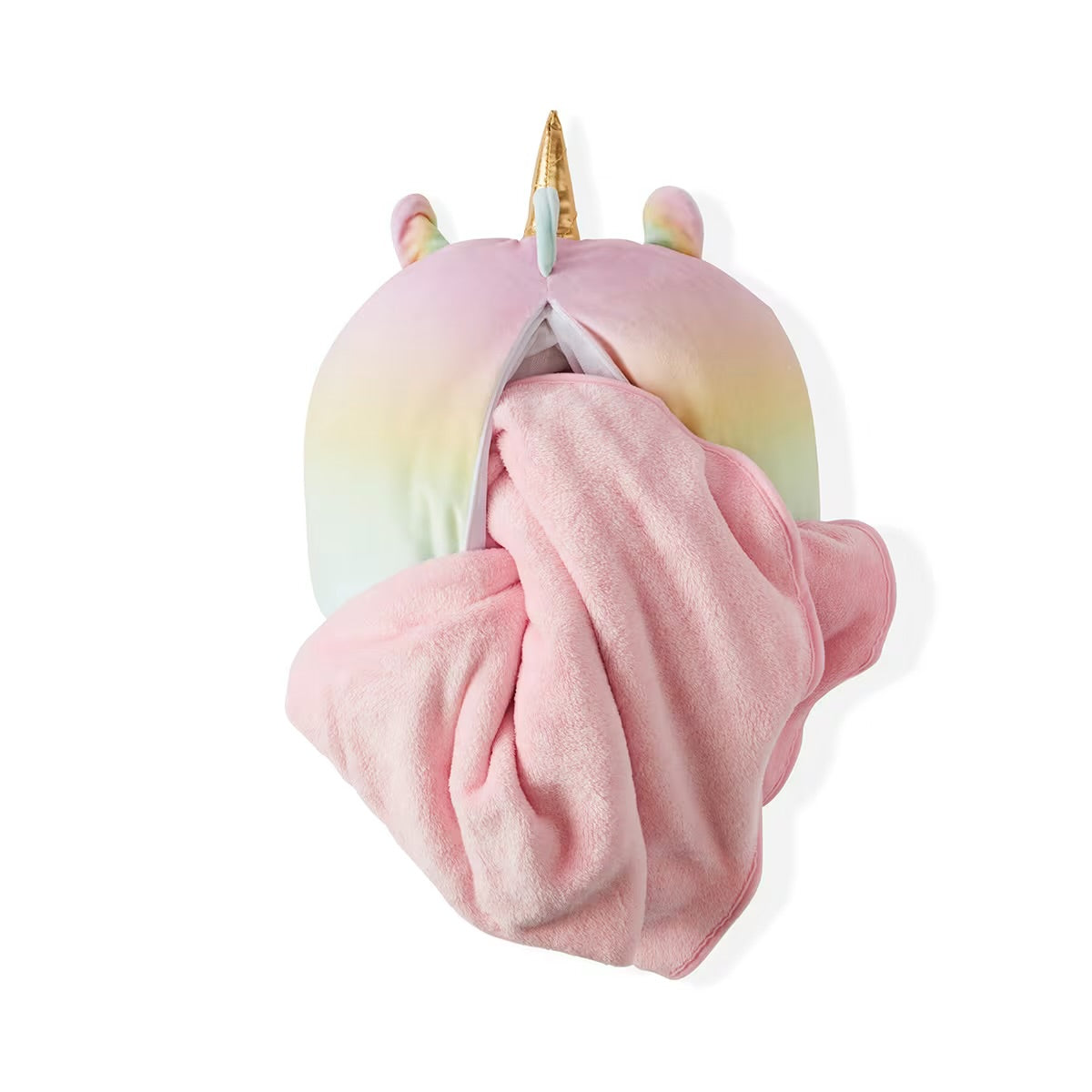 2-in-1 Unicorn Travel Blanket and Pillow