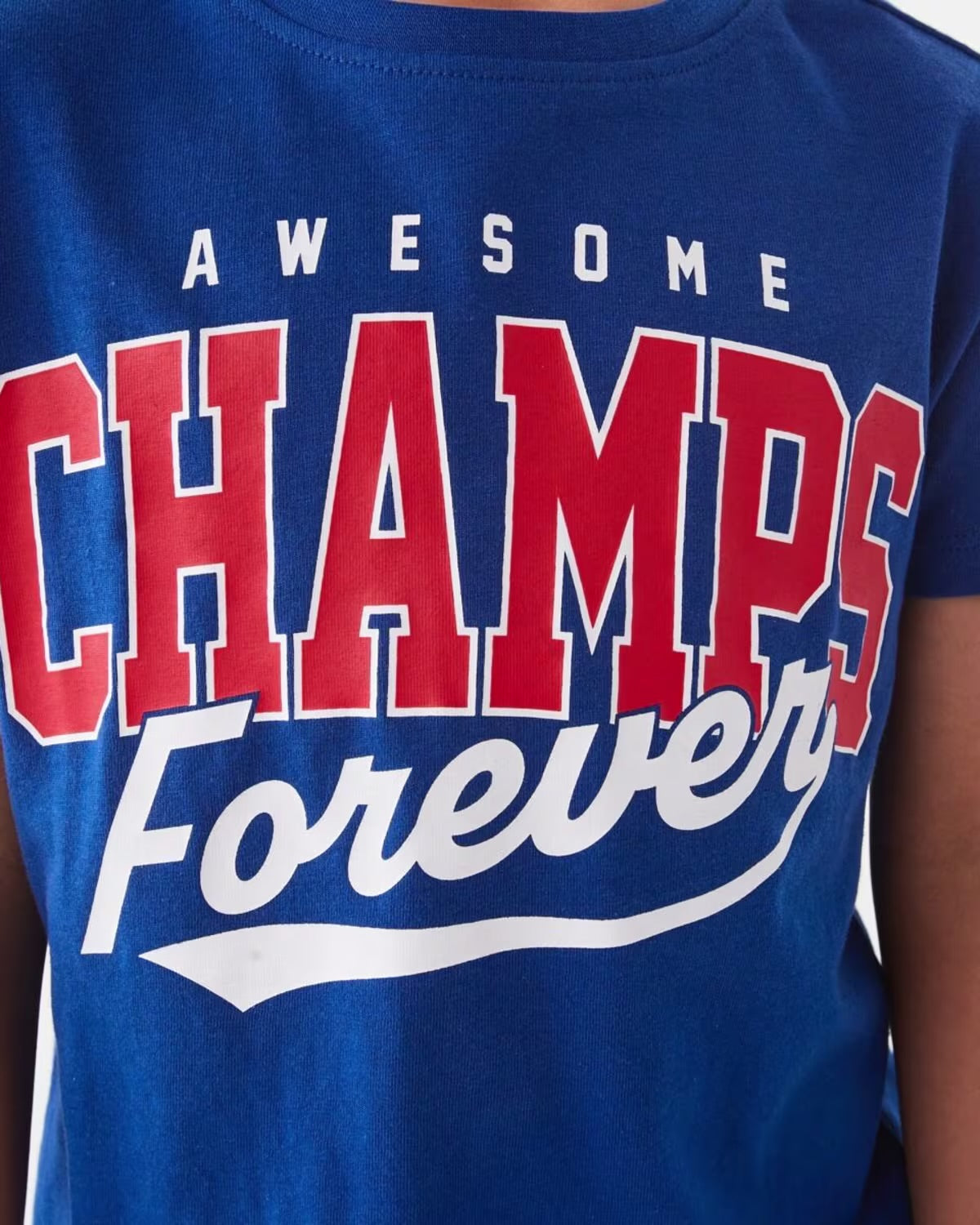 Chest Print T-shirt -(size 1-2Y)