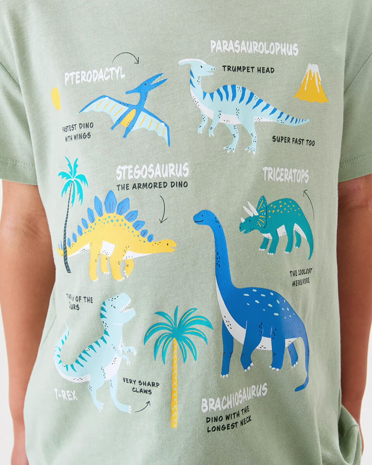 Chest Print T-shirt -(size 2-3Y)