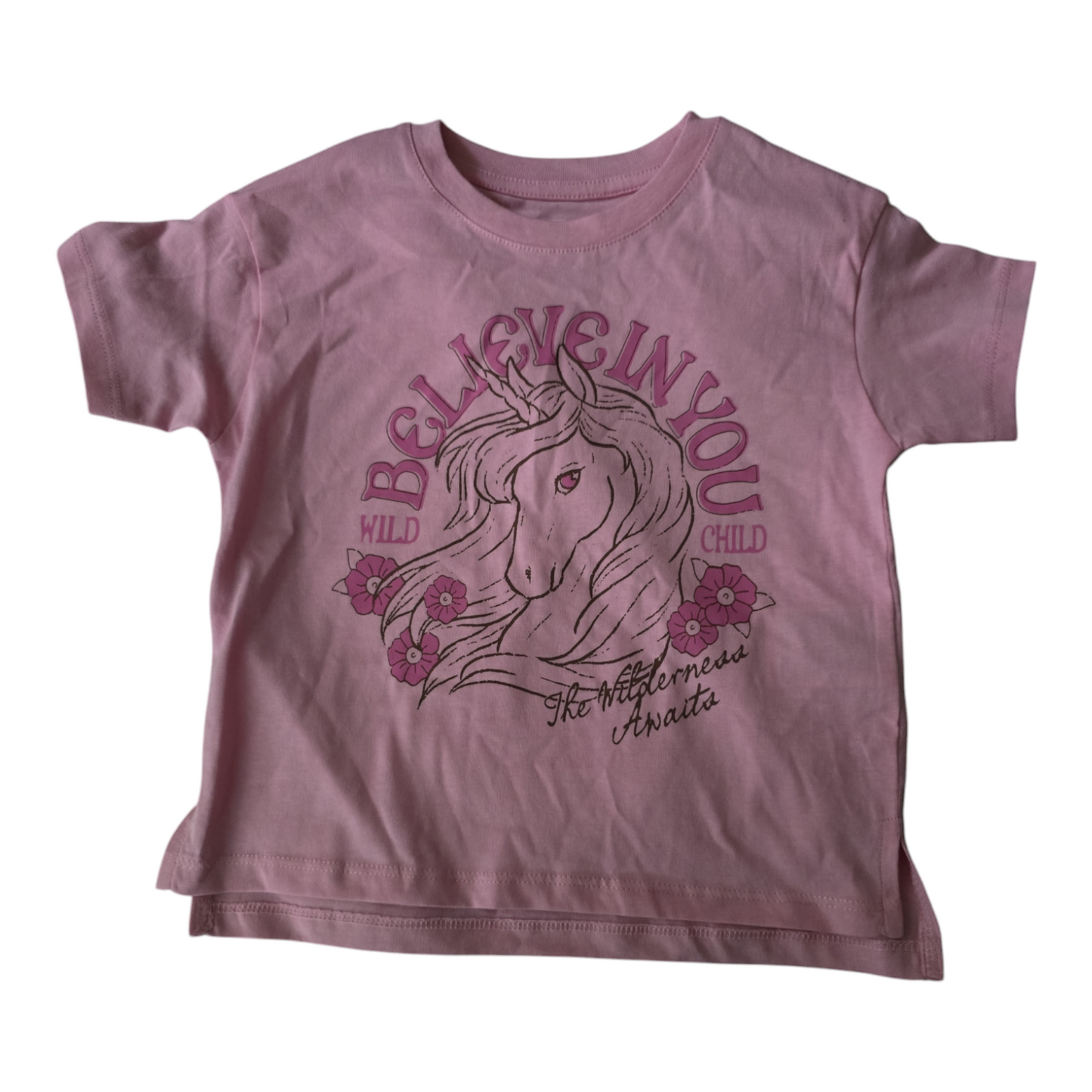 Poppy Short sleeve print tee -(size 2-3Y)