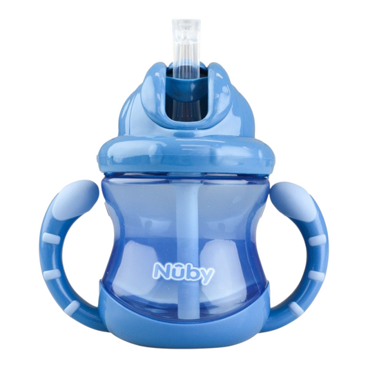 Nuby Flip-it Straw Bottle with Handle
