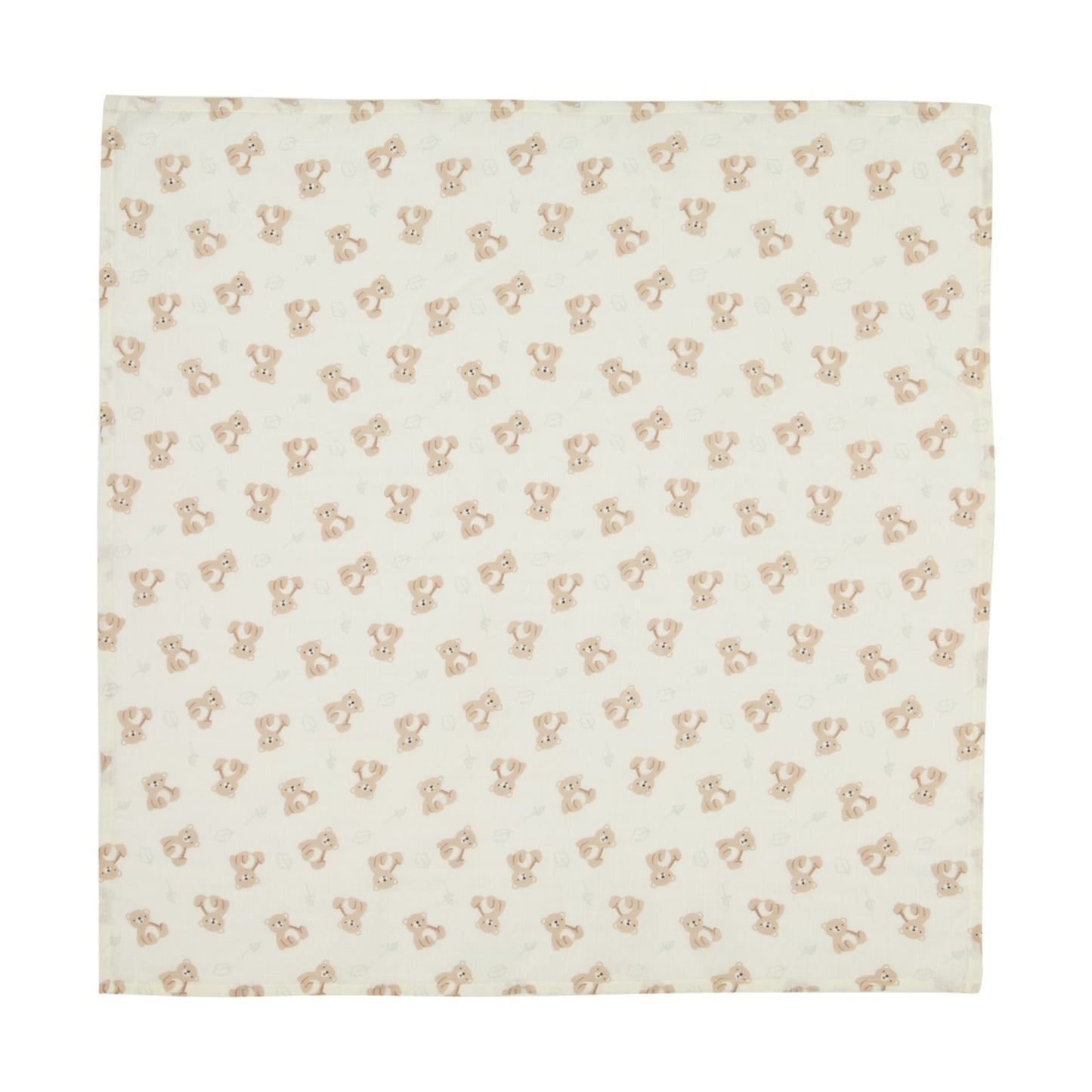 3 Pack Organic Cotton Muslin Wraps - Bears