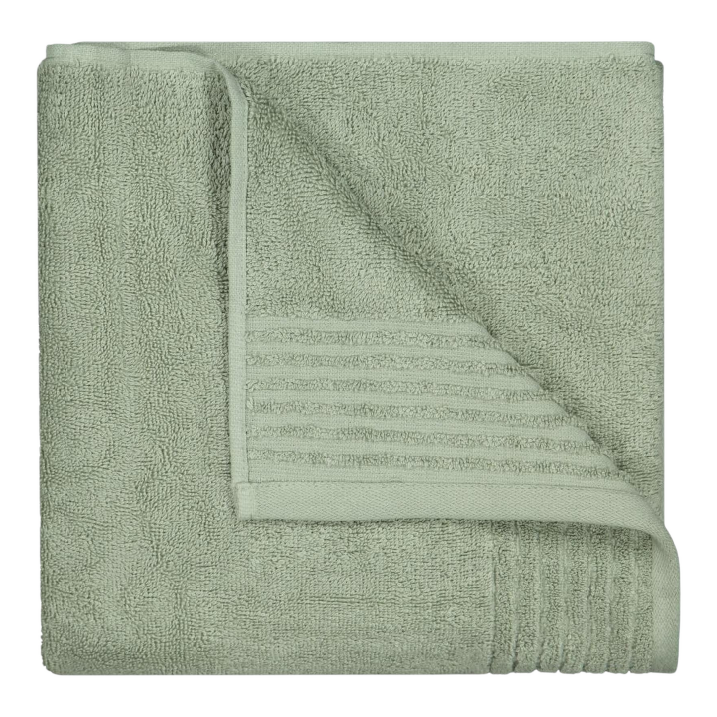 Edan Cotton Bath Towel - Moss