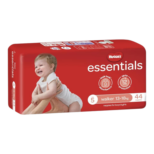 Huggies Essentials Size 5 Walker - 44 Pack