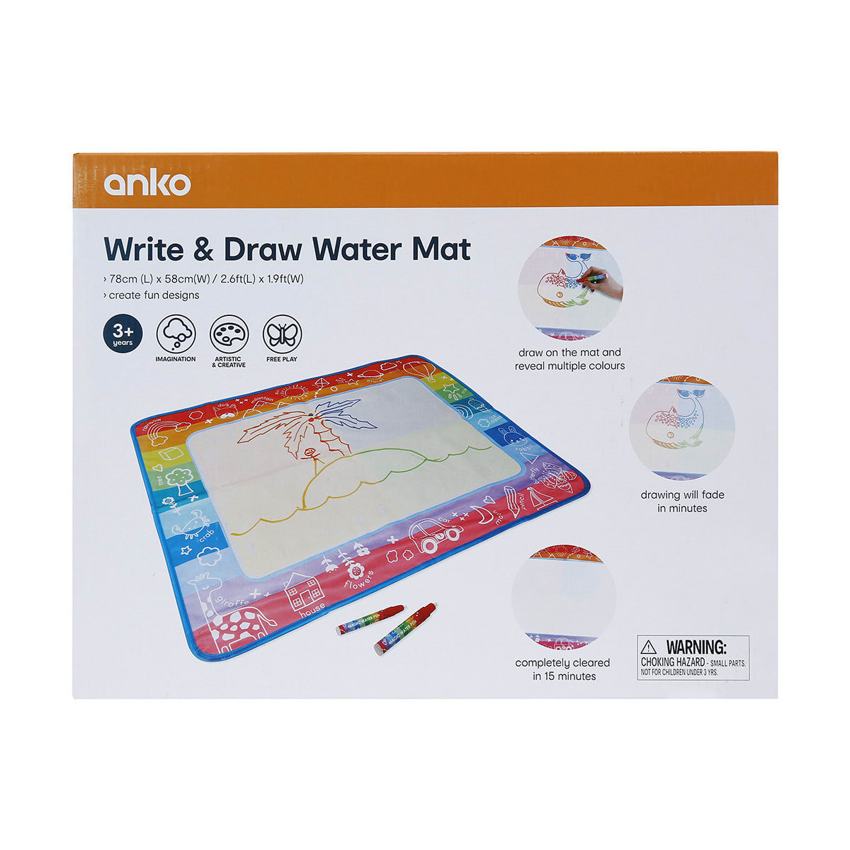 Write & Draw Water Mat