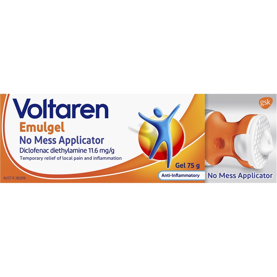 Voltaren Emulgel No Mess Applicator 75g