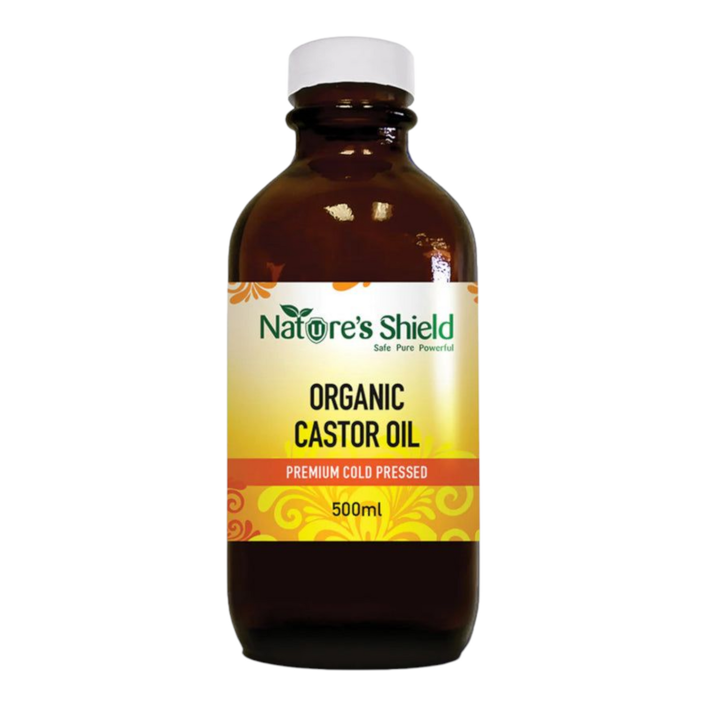 Nature's Shield Organic Castor Oil 500ml