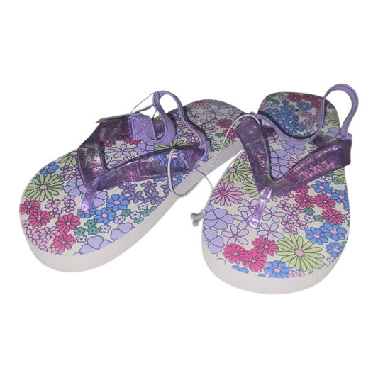 Purple floral (size 7)