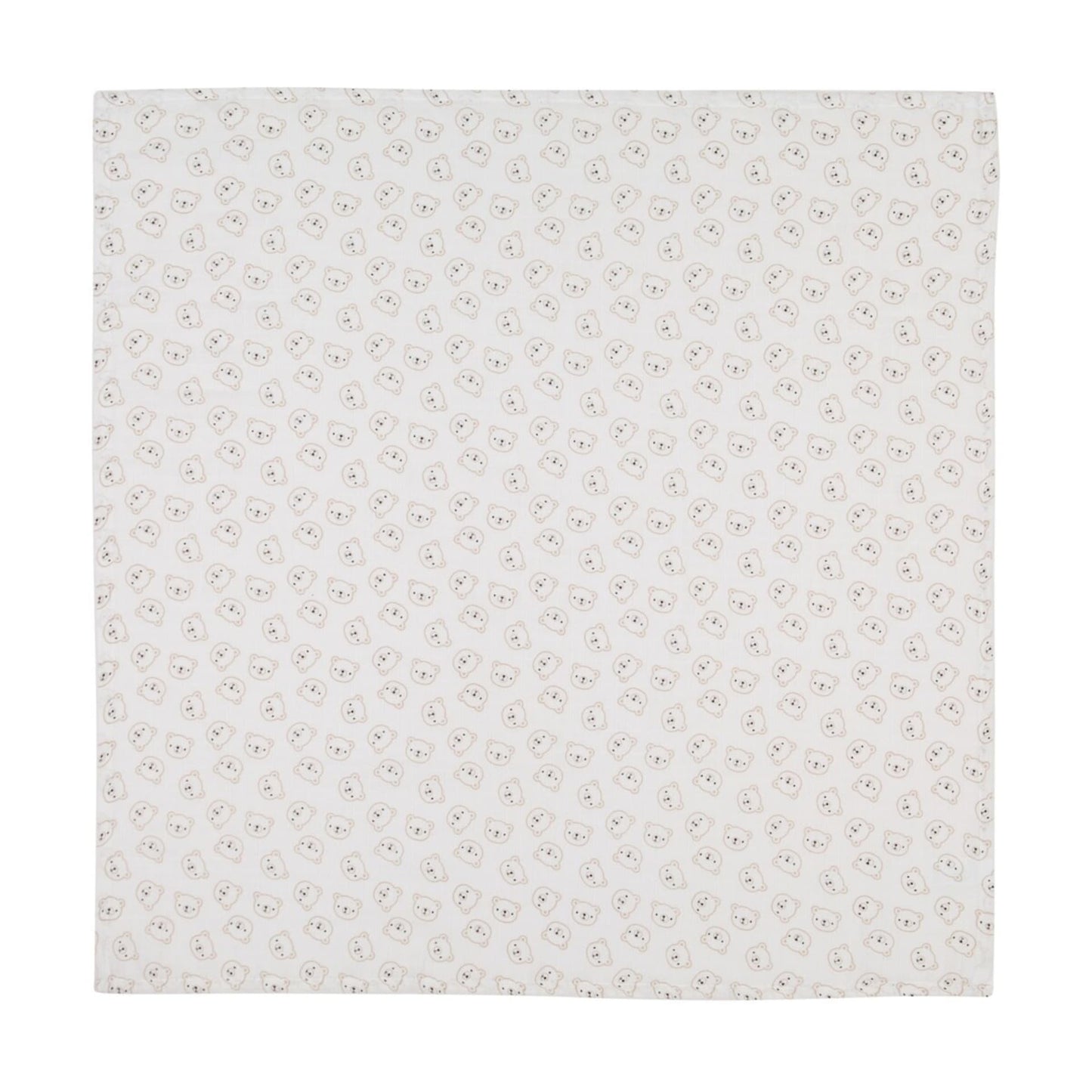 3 Pack Organic Cotton Muslin Wraps - Bears