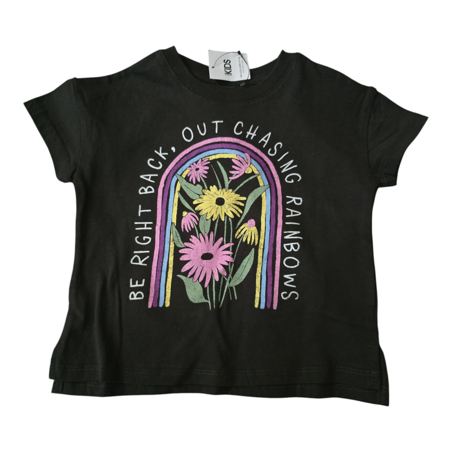 Poppy short sleeve print tee -(size 2-3Y)