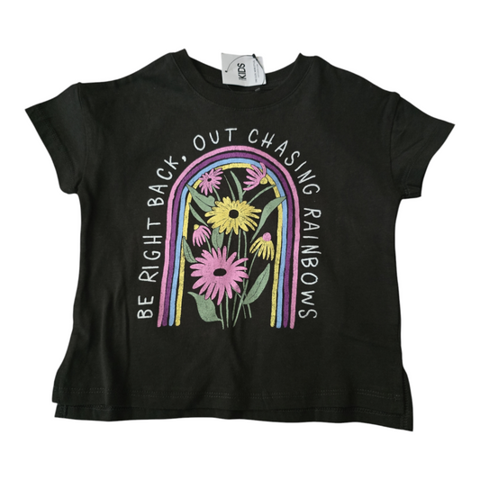 Poppy short sleeve print tee -(size 2-3Y)