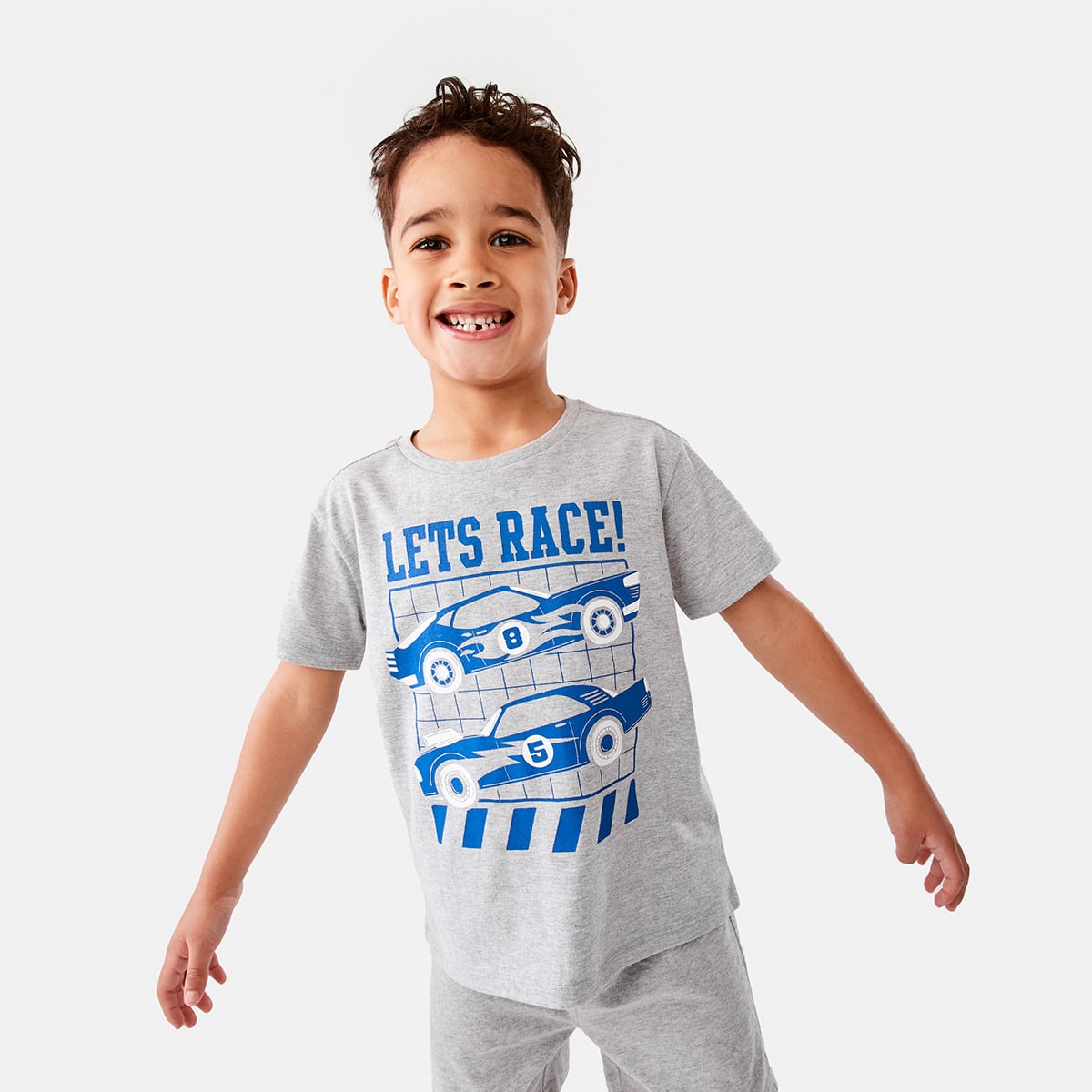 Chest Print T-shirt -(size 1-2Y)