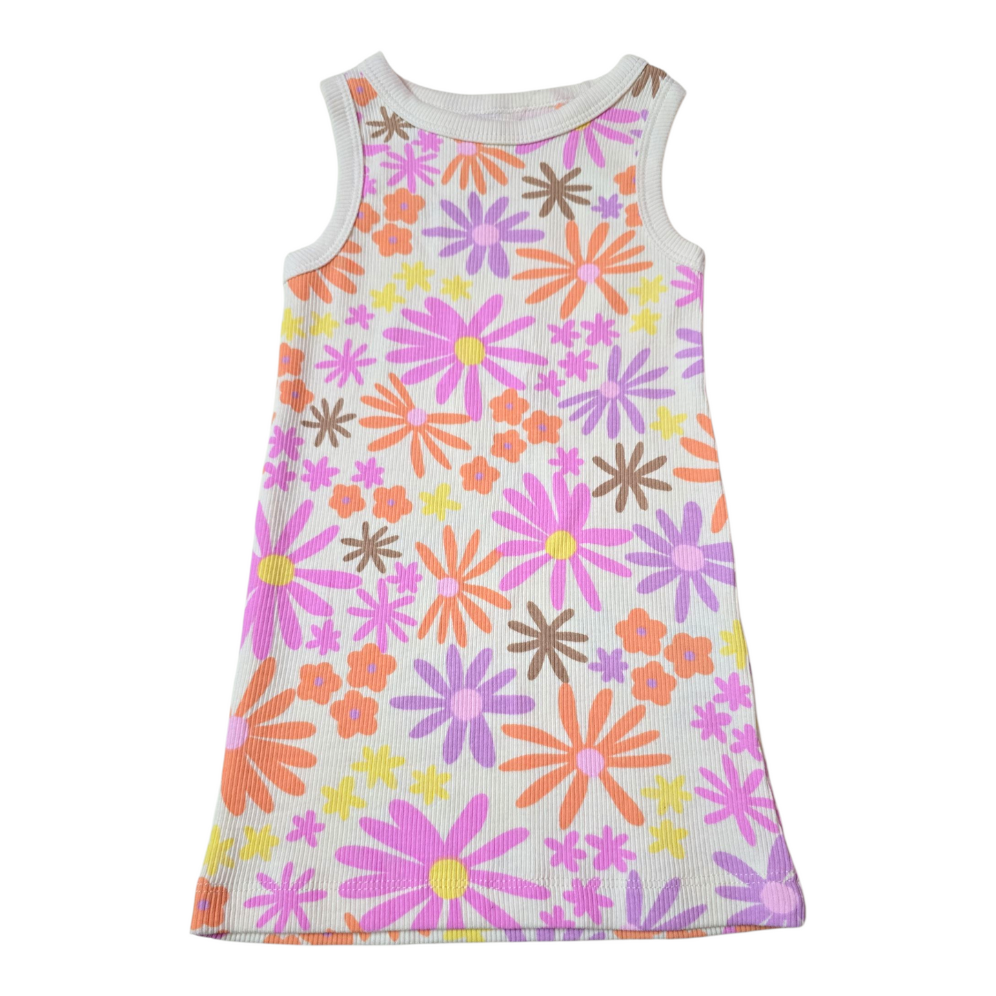 Floral Dress -(size 1-2Y)