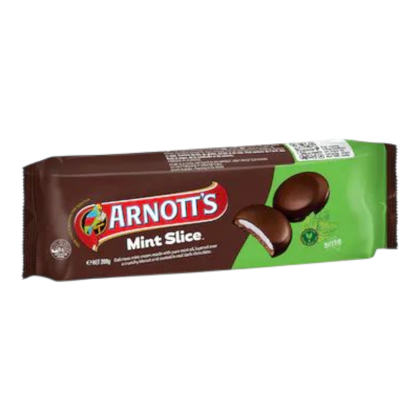 Arnott's Mint Slice Chocolate Biscuits 200g