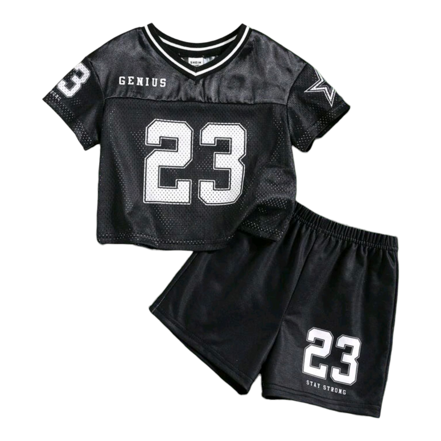 2pcs/Set Cute Baby Boy Sports Casual Outfit, -(size 9-12M)