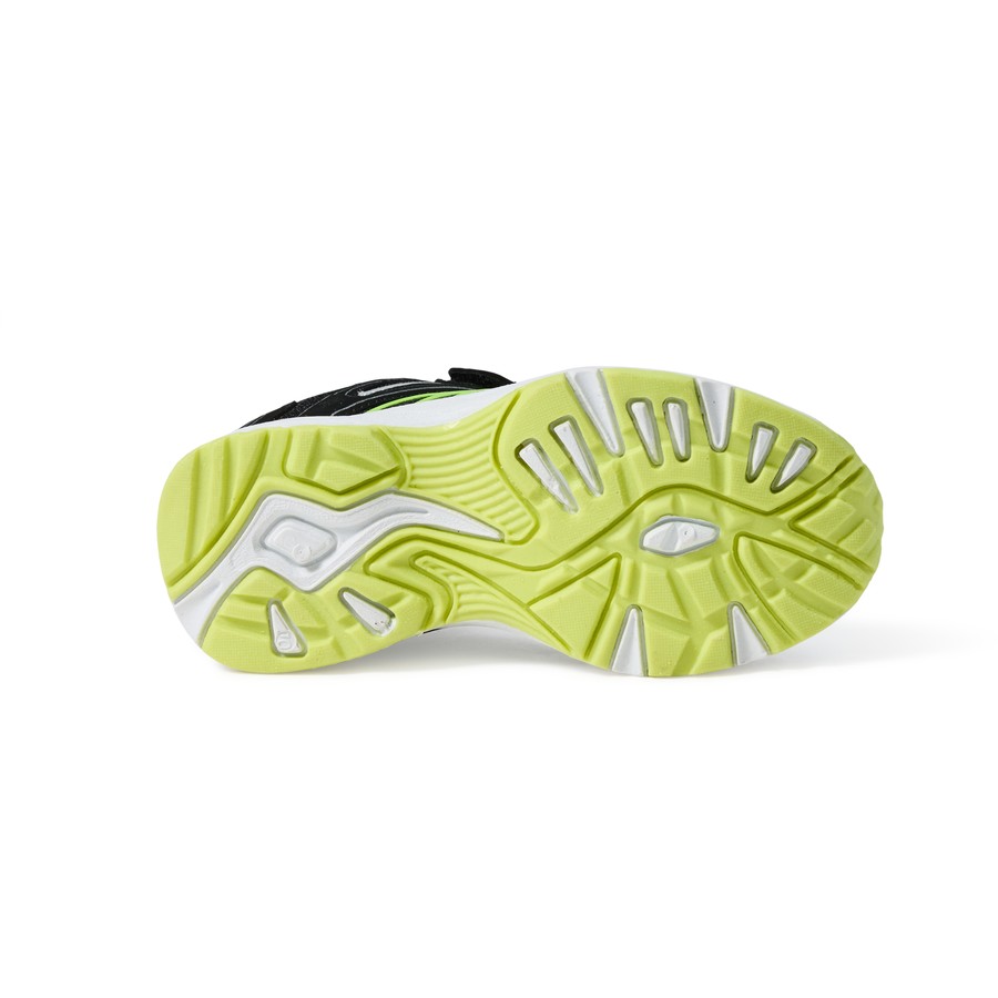 Circuit Kids Tab Shoes - Black & Green