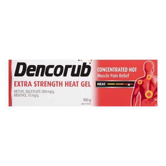 Dencorub Extra Strength Heat Gel 100g