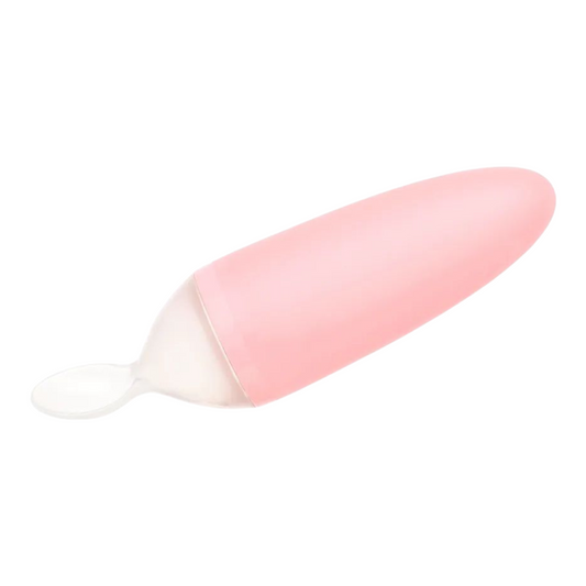Boon Squirt Feeding Spoon - Blush Pink