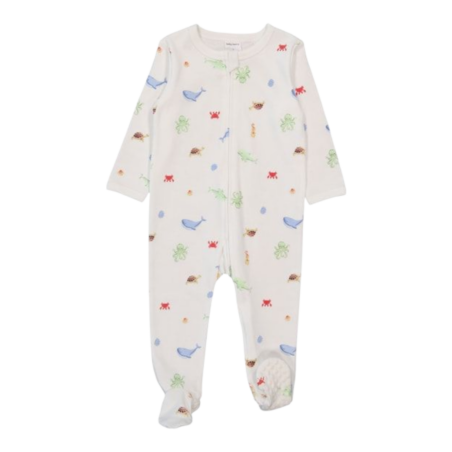Baby Cotton 2-Way Zip Romper
Colour | Off White