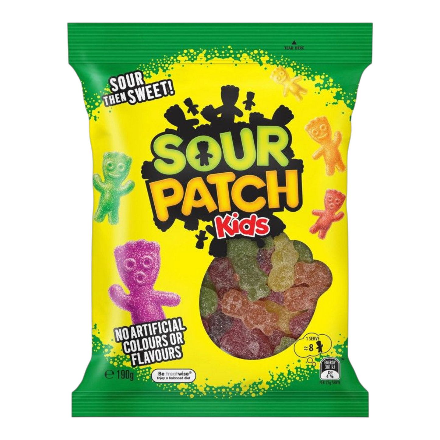 Sour Patch Kids Lollies 190g