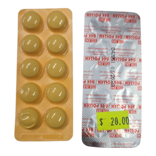 Bee Pollen 250mg tablet performance enhancer