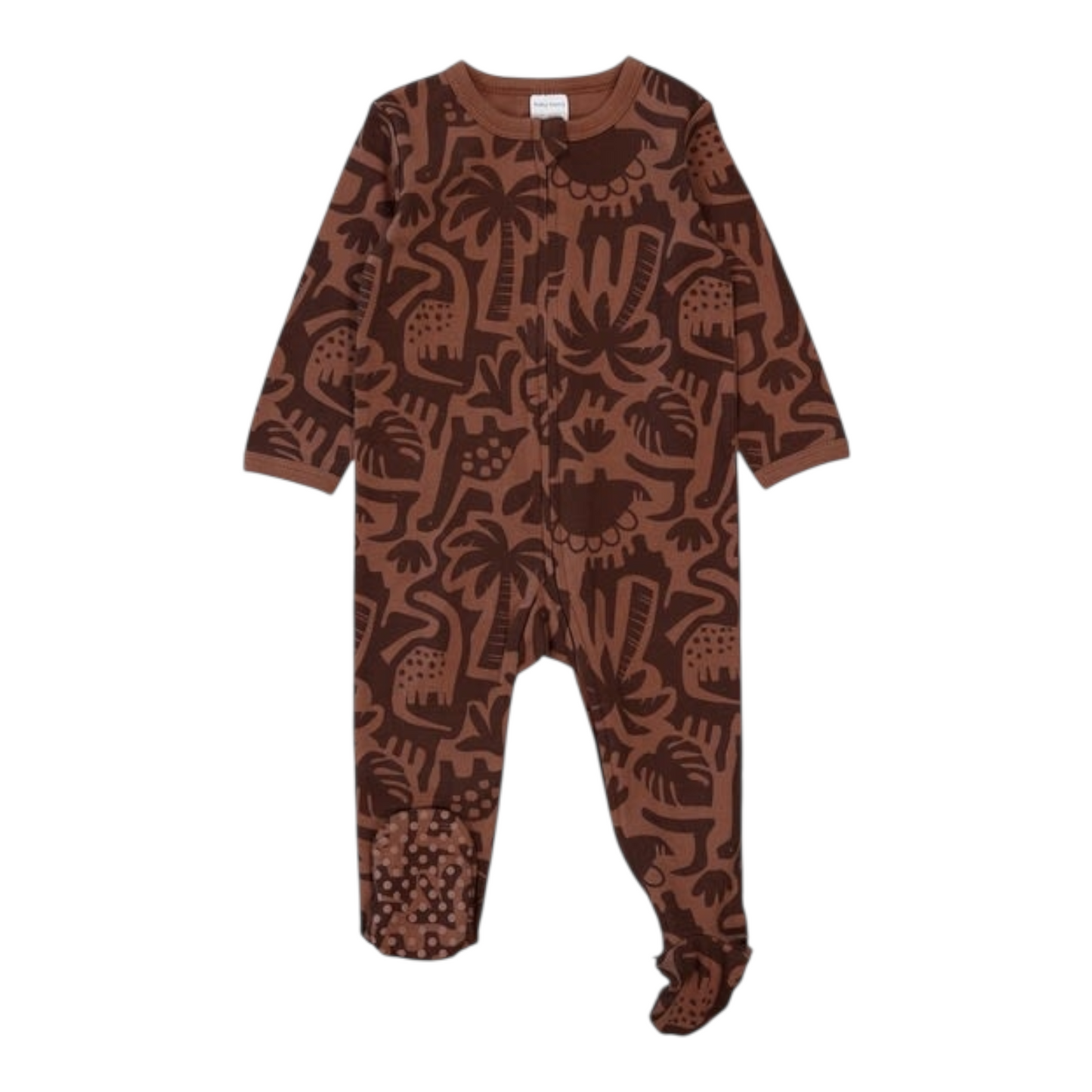 Baby Cotton 2-Way Zip Romper