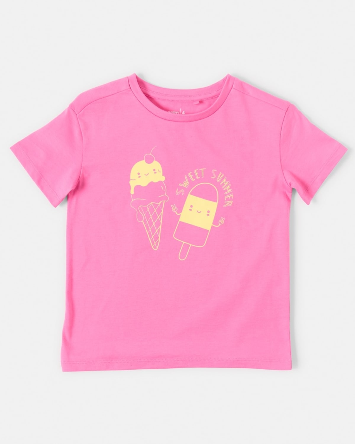 Short Sleeve Print T-shirt -(size 2-3Y)