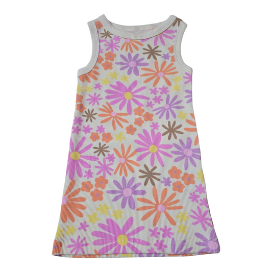 Floral Dress -(size 1-2Y)
