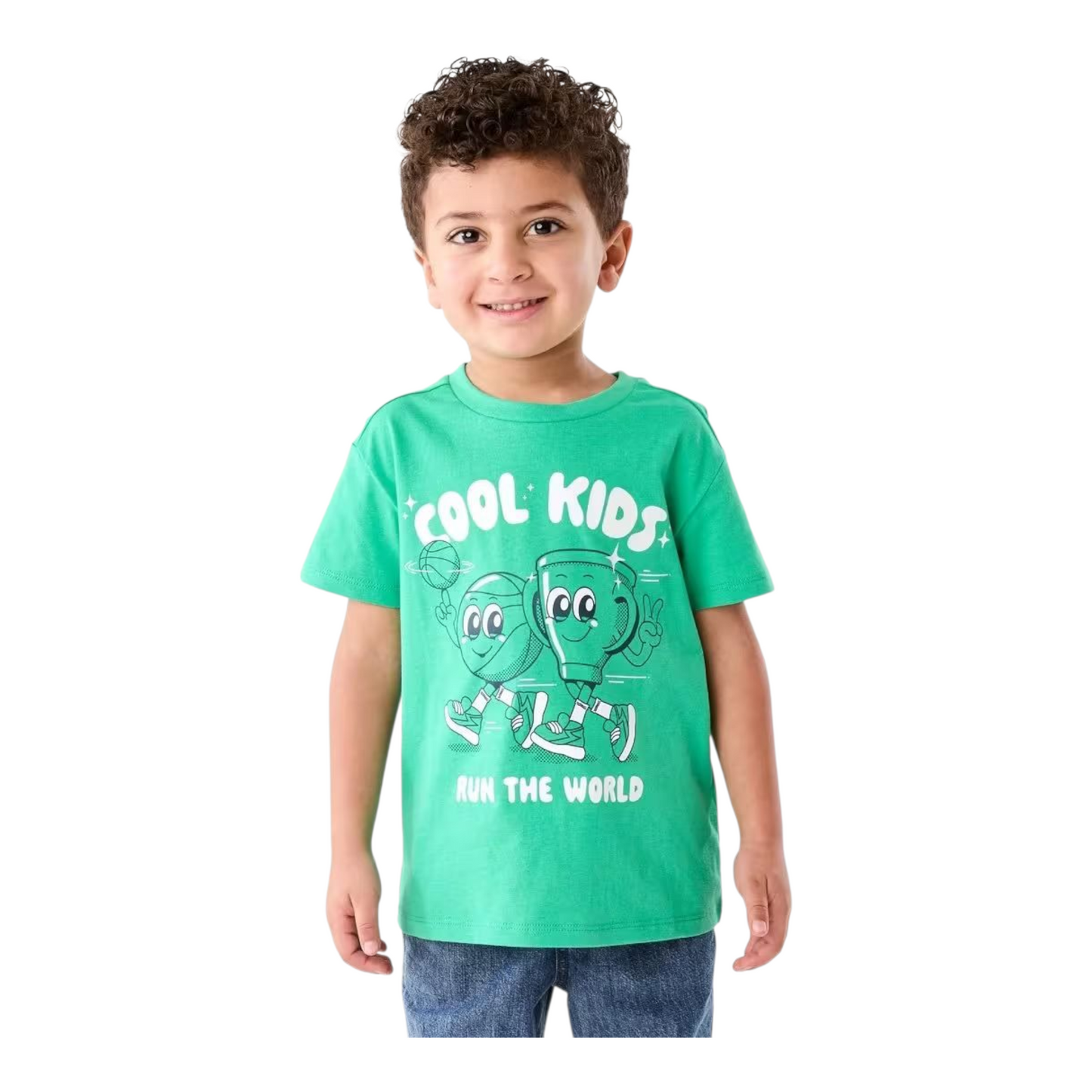 Chest Print T-shirt -(size 1-2Y)