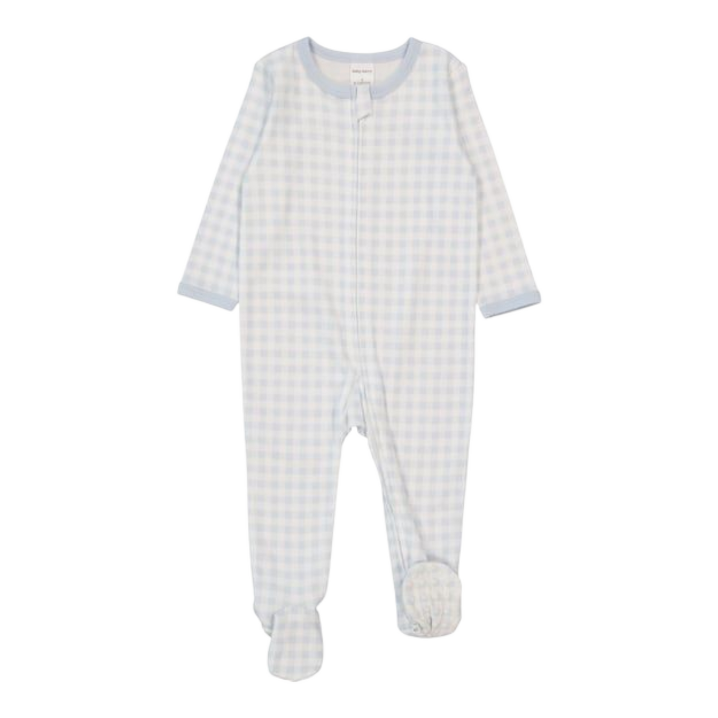 Baby Cotton 2-Way Zip Romper
Colour | Light Blue