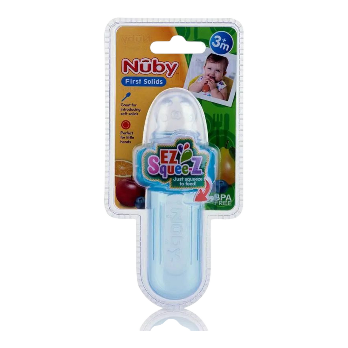 Nuby First Solids Mini Squeeze Feeder -Assorted