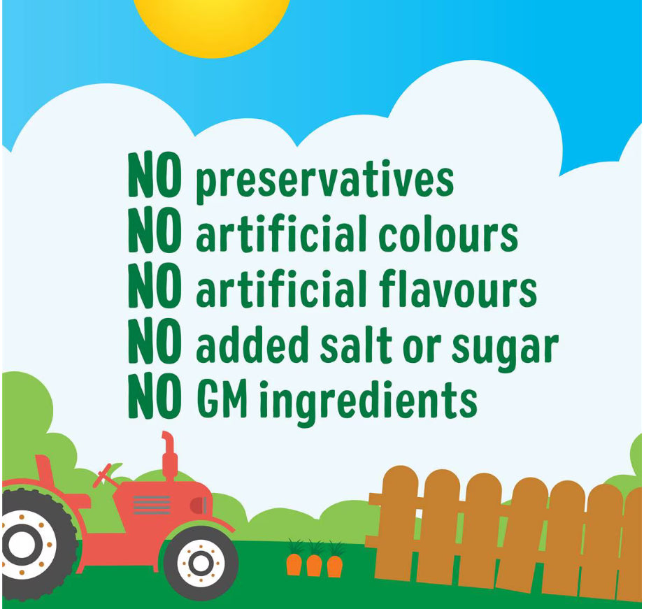 Rafferty's Garden Strawberry & Vanilla Custard Baby Food Pouch 6+ Months 120g