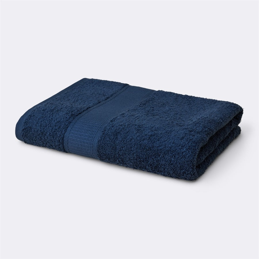 Openook Australian Cotton Bath Sheet - Dark Blue