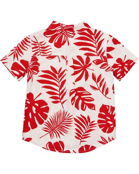 Toddler Boys Palm-Mas Shirt
