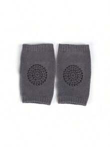 3pcs Baby Boys & Girls Knee Pads, Mixed Colors, Outdoor & Indoor Anti-Slip Crawling & Walking Leg Protector
