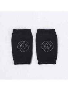 3pcs Baby Boys & Girls Knee Pads, Mixed Colors, Outdoor & Indoor Anti-Slip Crawling & Walking Leg Protector