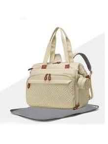 Portable Handbag Backpack Diaper Bag, Large Capacity Mommy Bag For Outdoor Use