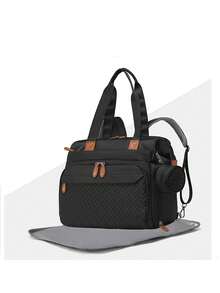 Portable Handbag Backpack Diaper Bag, Large Capacity Mommy Bag For Outdoor Use
