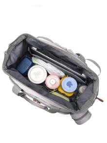 Portable Handbag Backpack Diaper Bag, Large Capacity Mommy Bag For Outdoor Use