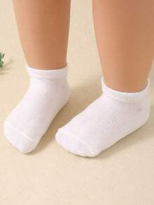 1/8/16 Pairs Baby Boy Socks, Fashion Striped Pattern, Toddler Boat Socks, Lace-Up Pattern Design, Suitable For 0-3 Years Old Baby Boys