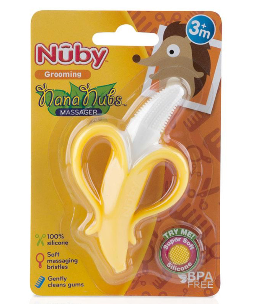 Nuby Nana Nubs Massaging Toothbrush