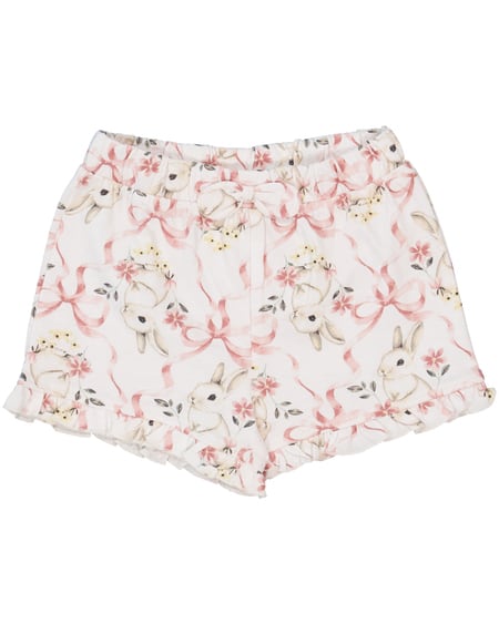 Baby Printed Ruffle Shorts