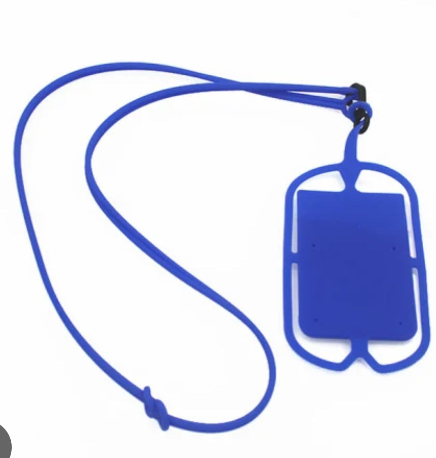 Silicon phone holder