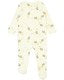 Baby Cotton 2-Way Zip Romper